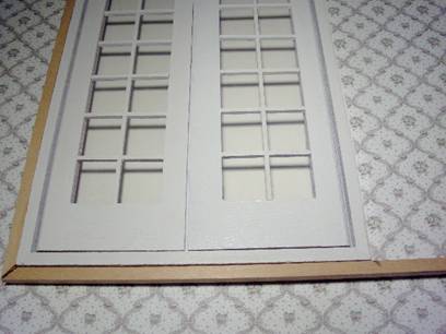 French Doors for Dollhouses