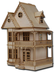 1/24 scale dollhouse