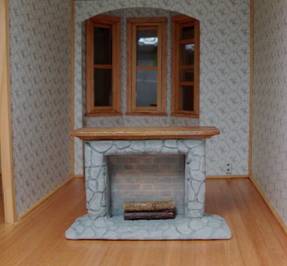 Dollhouse Fireplace