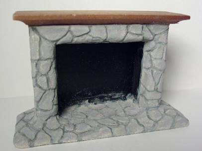 Dollhouse Fireplace