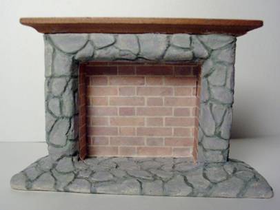 Dollhouse Fireplace