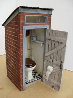 Outhouse for your Dollhouse