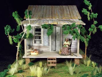 Landscaping my dollhouse