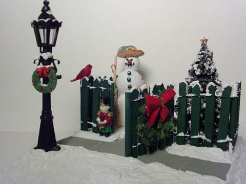 Dollhouse Christmas Vignette