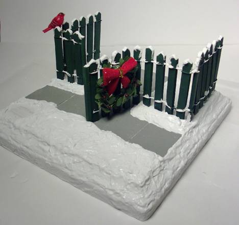 Dollhouse Christmas Vignette