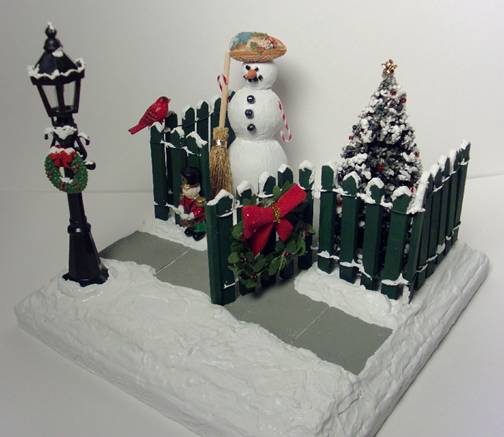 Dollhouse Christmas Vignette