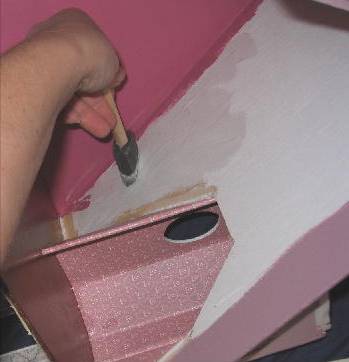 Wall Papering Your Dollhouse