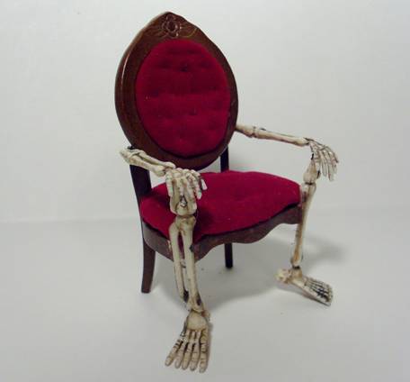 Spooky Halloween Chair