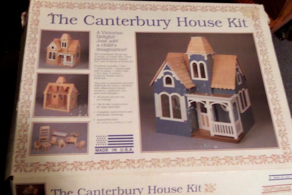 The Canterbury Dollhouse Kit Members' Gallery The Greenleaf Miniature Community