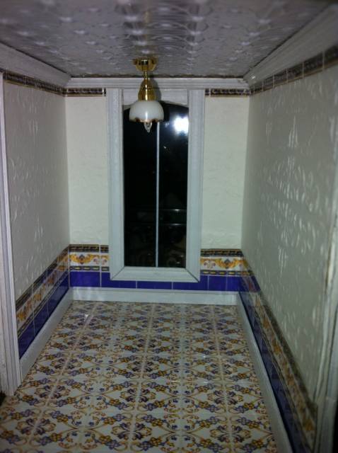 Completed bathroom Completed bathroom
