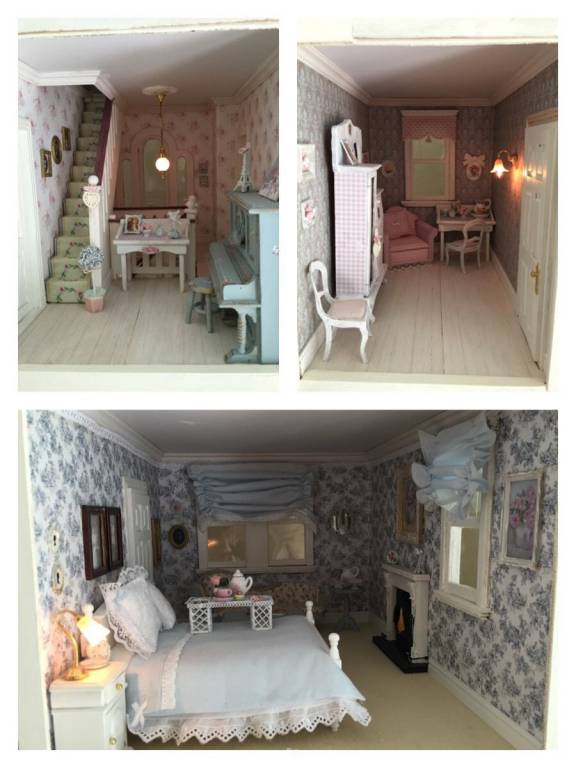 dollhouse when purchased 9 Members' Gallery The Greenleaf Miniature