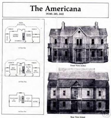 Americana house, by Hofco - Members' Gallery - The Greenleaf Miniature