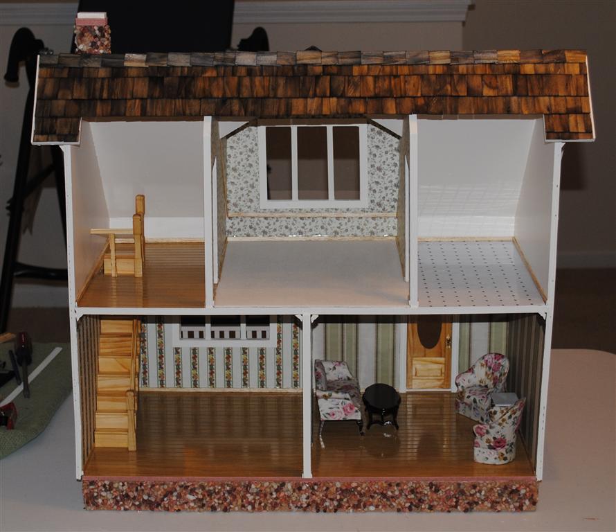 Beachside Bungalow Done! My First Dollhouse The Greenleaf Miniature