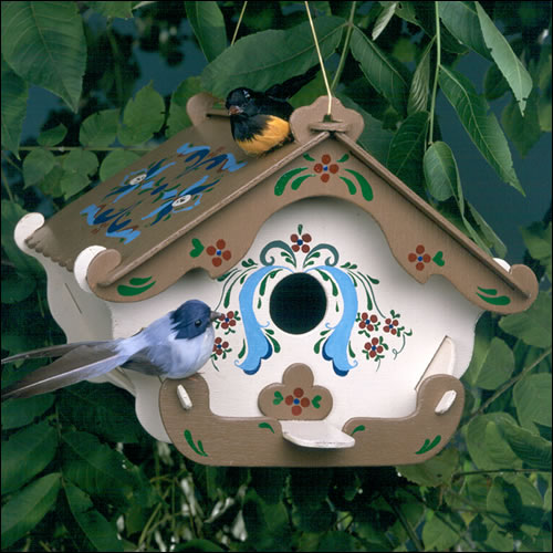 Bird House Painting