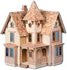 Fairfield Dollhouse: Unpainted Front View