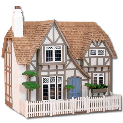 The Glencroft Dollhouse: Front View