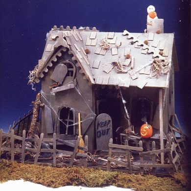 Haunted House Dollhouse Kit