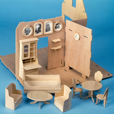 Storybook Cottage Dollhouse Kit