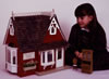 Storybook Cottage Dollhouse - Just the right size!