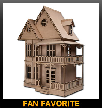 laser cut dollhouse plans